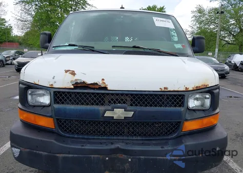 2011 Chevrolet Express 2500 Work Van из США, поврежденный, VIN 1GCWGFCA1B1176811